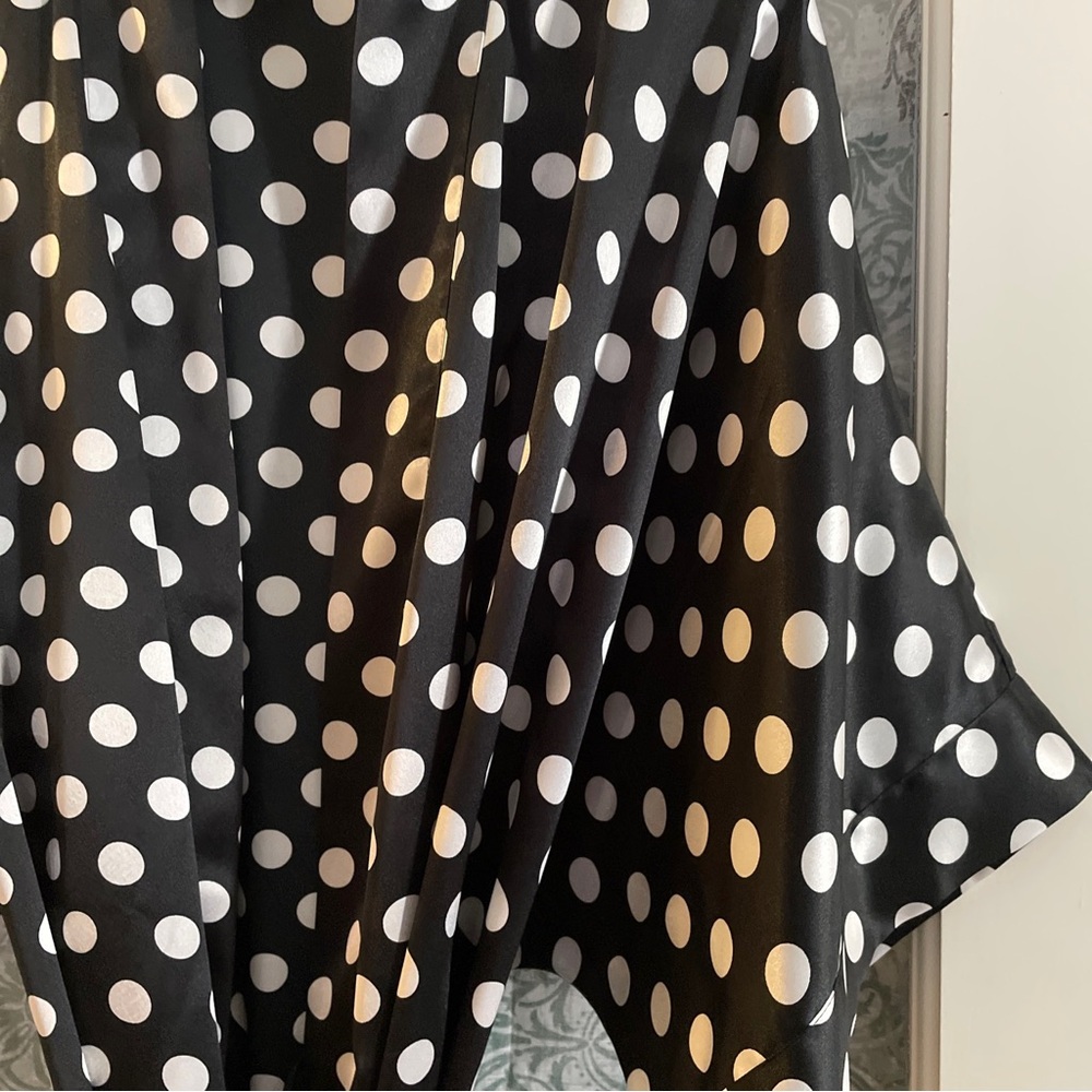 Morgan Taylor Polyester Short Robe Size M/L - Picture 3 of 7